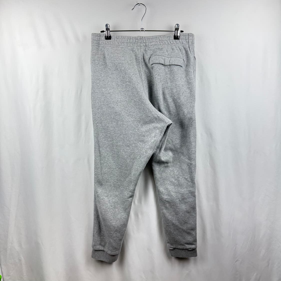 (L) 나이키 스우시 스웻 기모 조거 팬츠 그레이 상품이미지4
