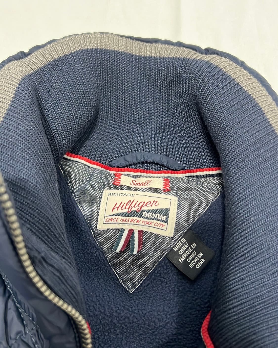 타미 네이비 퀼팅 조끼 상품이미지4