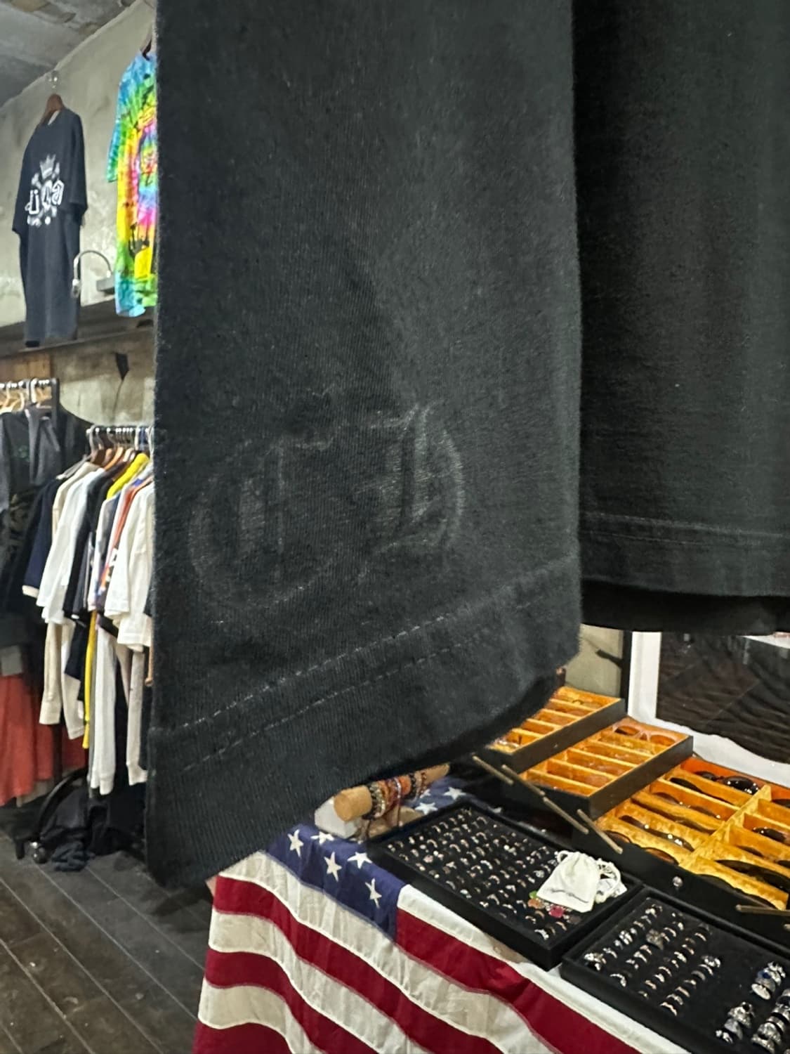 CHROME HEARTS 크롬하츠 레터링 라운드 티셔츠 상품이미지3