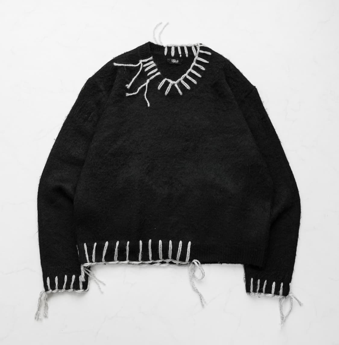 TΣist Hand Stitch Brushed Knit Sweater 상품이미지2