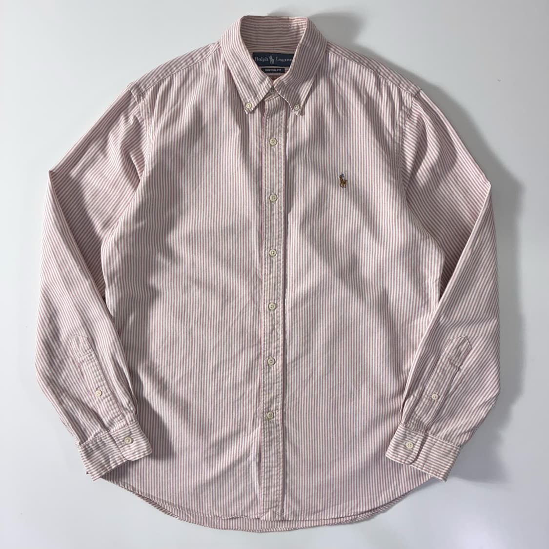 Polo  폴로 랄프로렌 자수 코튼 스트라이프 셔츠   상품이미지1
