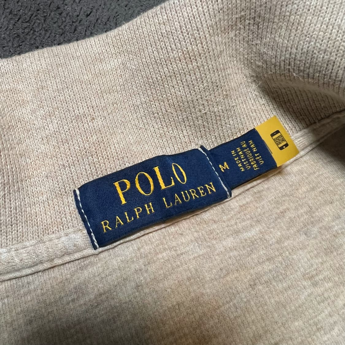 폴로 신형Qr 반집업 니트 상품이미지3