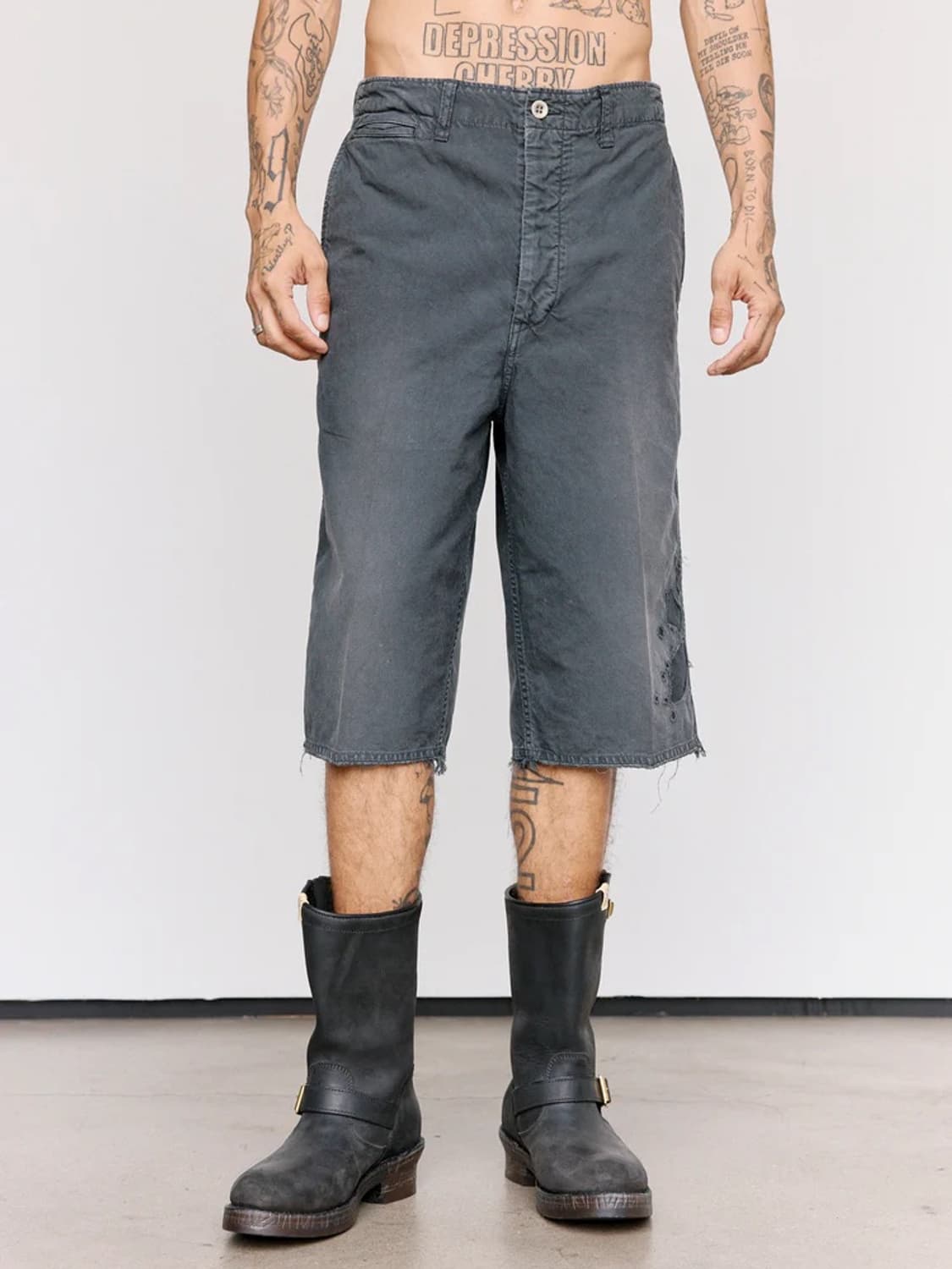 26ss BROADER CHINO SHORTS CRASH 상품이미지4