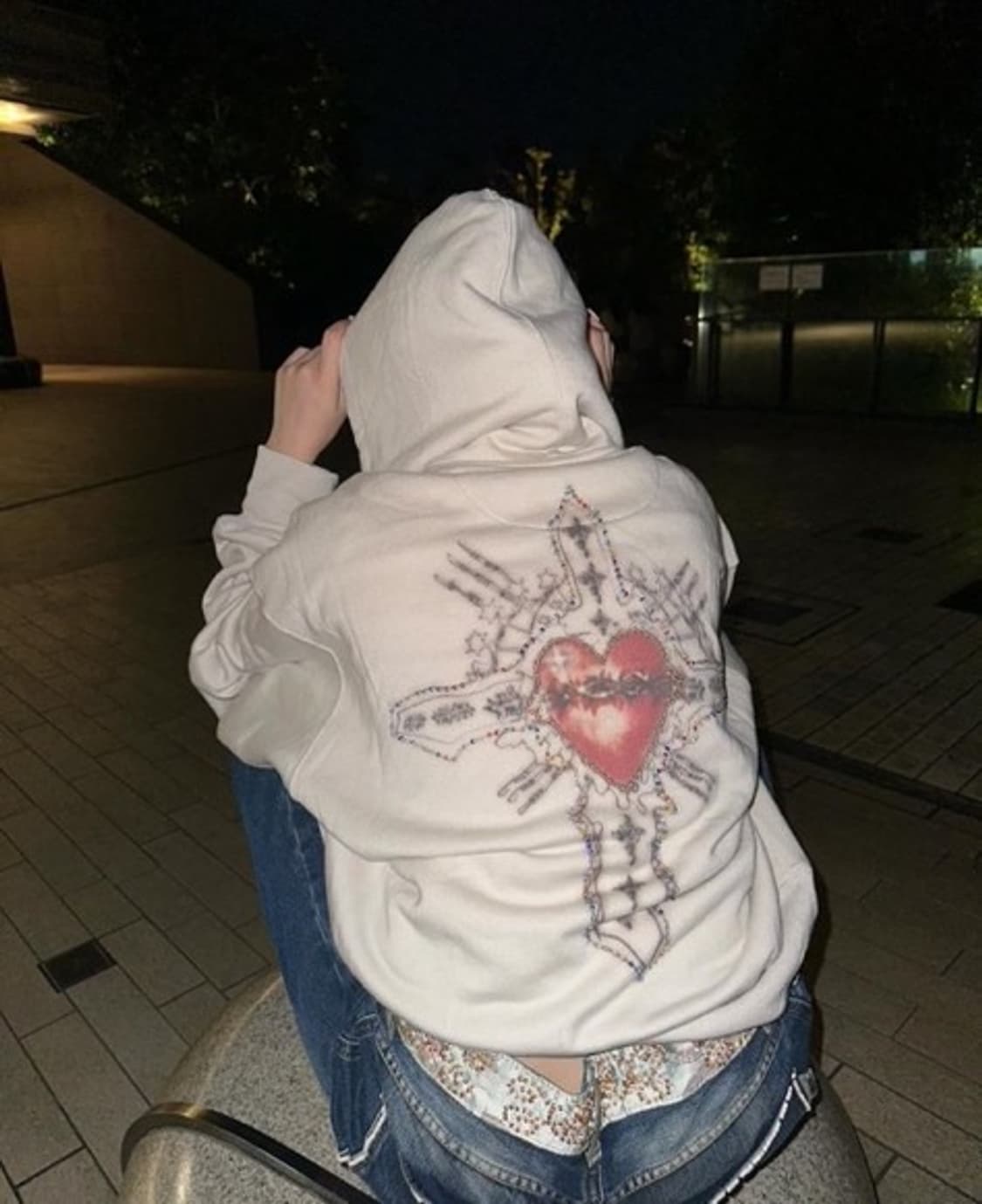 스컬프터 후드집업 hoodie 비즈 상품이미지2