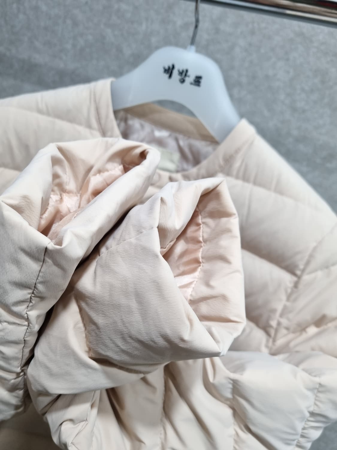 여성 S 빈폴 거위털 패딩 상품이미지3