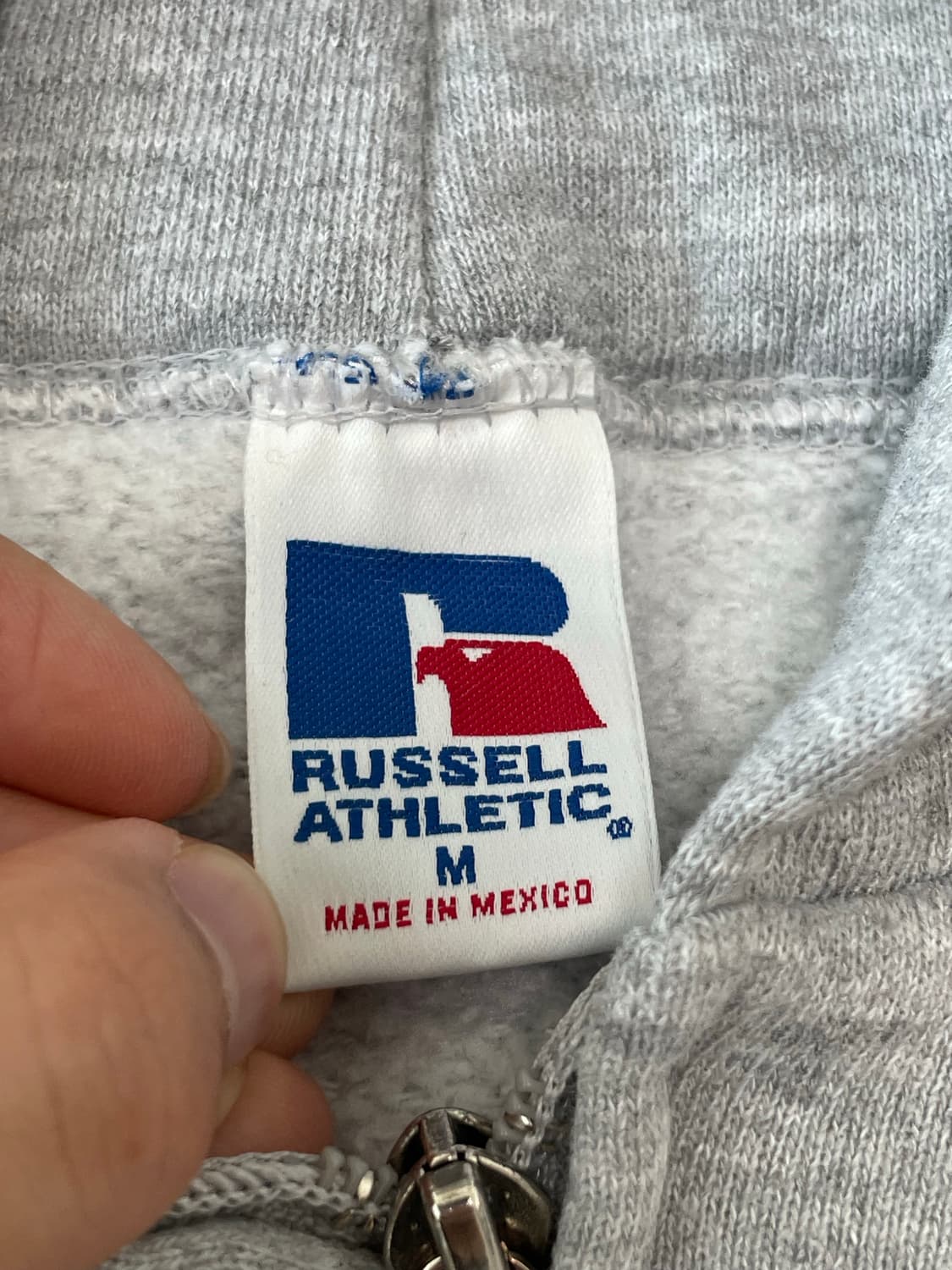 90s russell athletic hoodie zip 러셀 상품이미지3