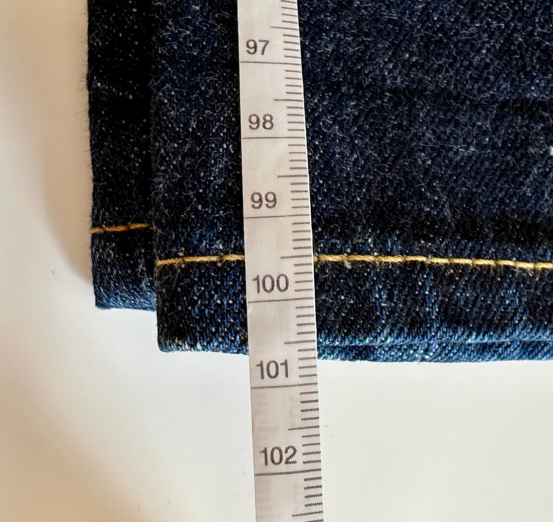 RRL 더블알엘 슬림 스트레이트 콘밀 셀비지 데님 32-30 신품급 상품이미지10