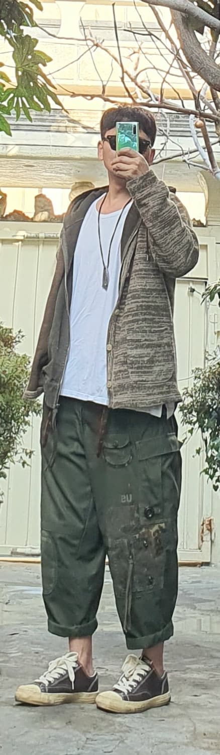 m65팬츠 빈티지 커스텀 [업그레이드버전/ 에시드 머드/썬페이딩 ] 상품이미지9