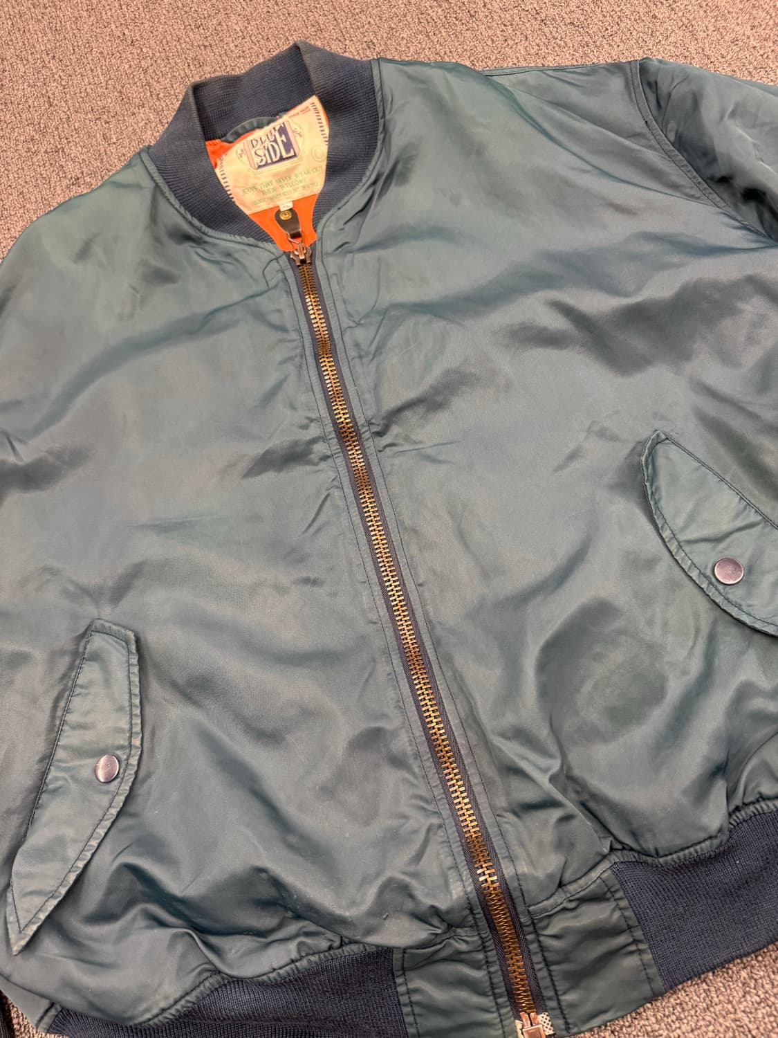 XL)American vintage MA-1 항공점퍼 상품이미지3