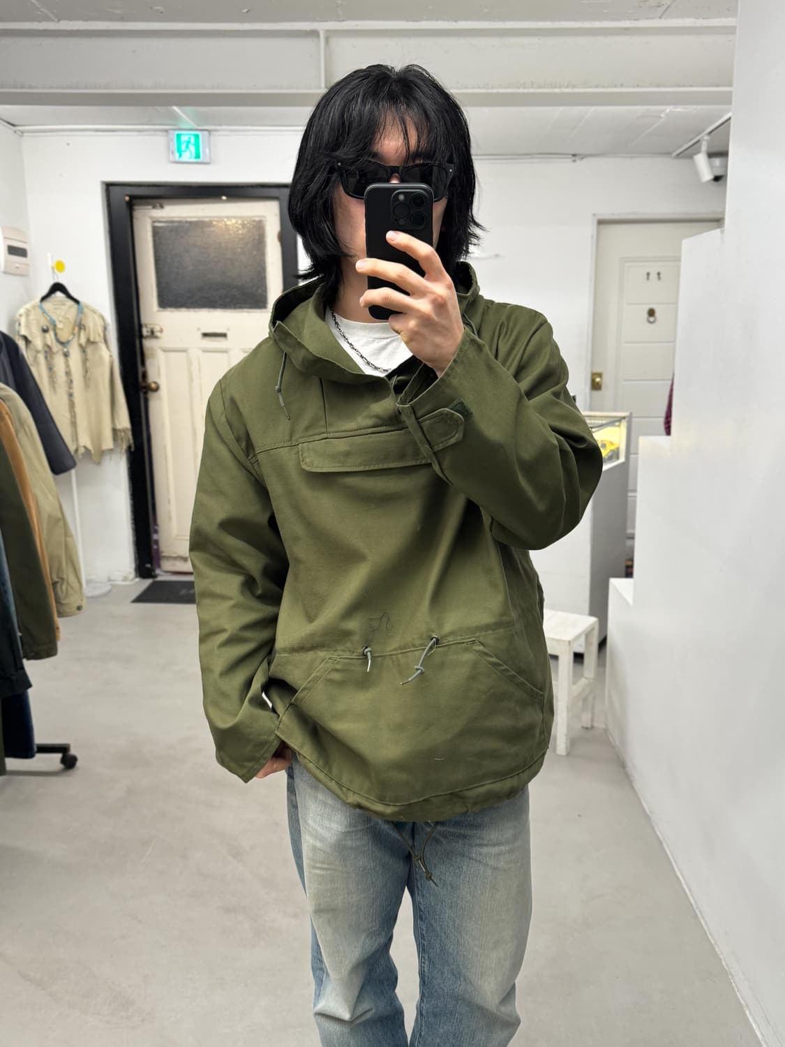 오리지널 미해군 US Navy 덱 아노락 상품이미지1