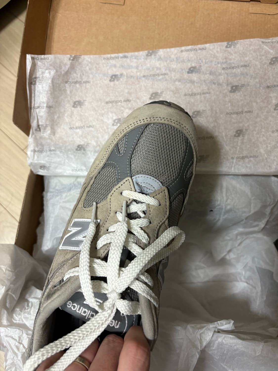 뉴발란스 991 그레이 색상 UK 9.5 상품이미지2