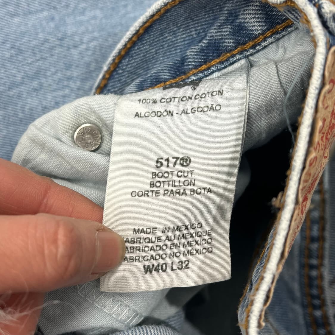 리바이스 517 데님팬츠 s09217 상품이미지7