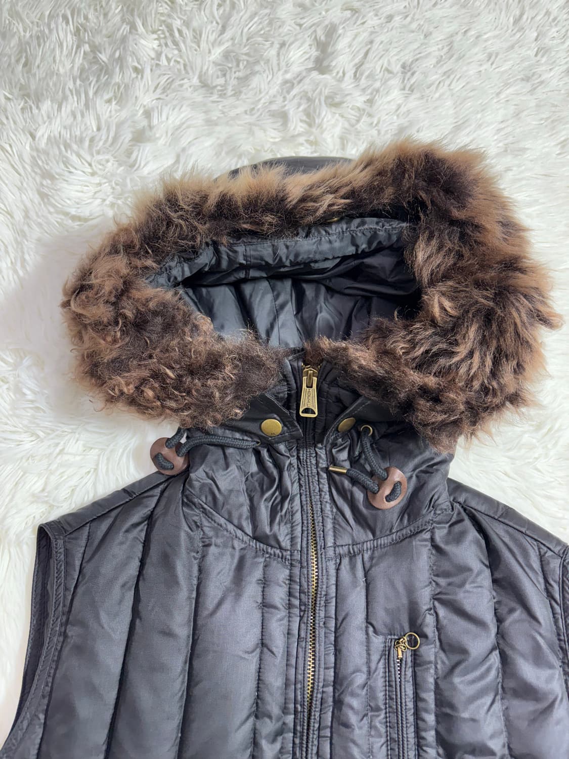 폴로 랄프로렌 양털후디 패딩조끼  상품이미지5