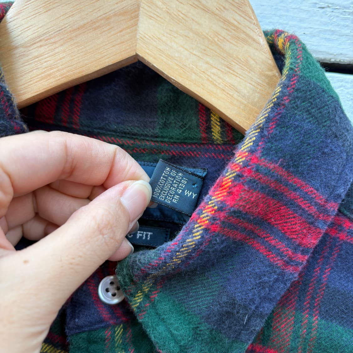 Polo 폴로 플란넬 체크 셔츠 상품이미지5