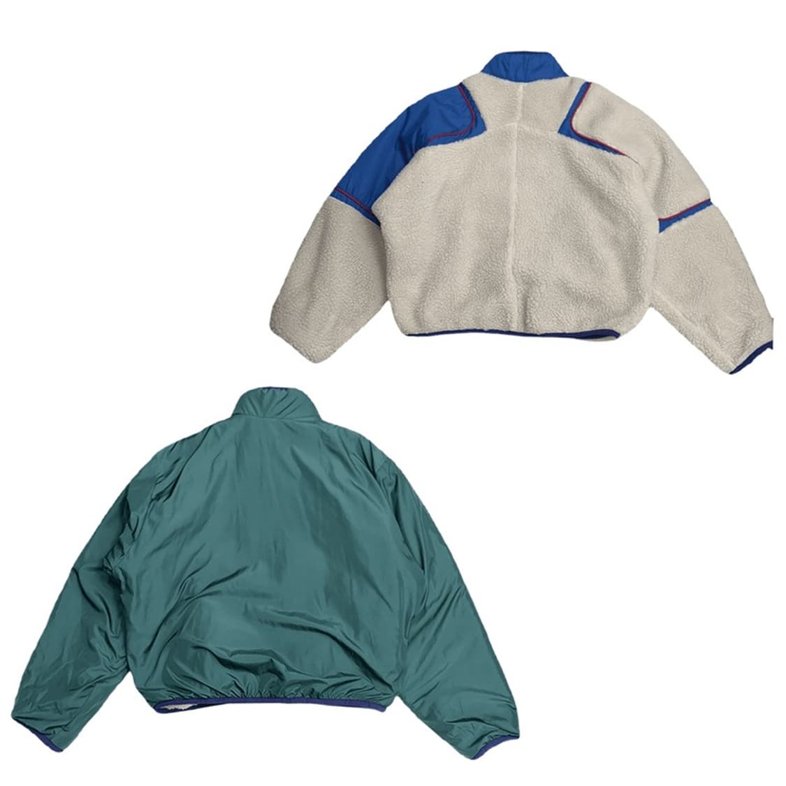 PIGMENT 보아 플리스 샴 리버시블 봄버자켓 F 상품이미지5