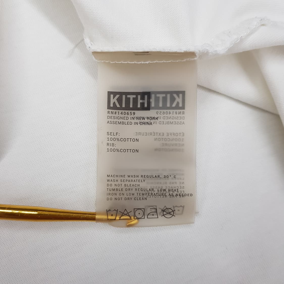 KITH 키스  스크립트 로고 반팔 티셔츠 XS사이즈 상품이미지6