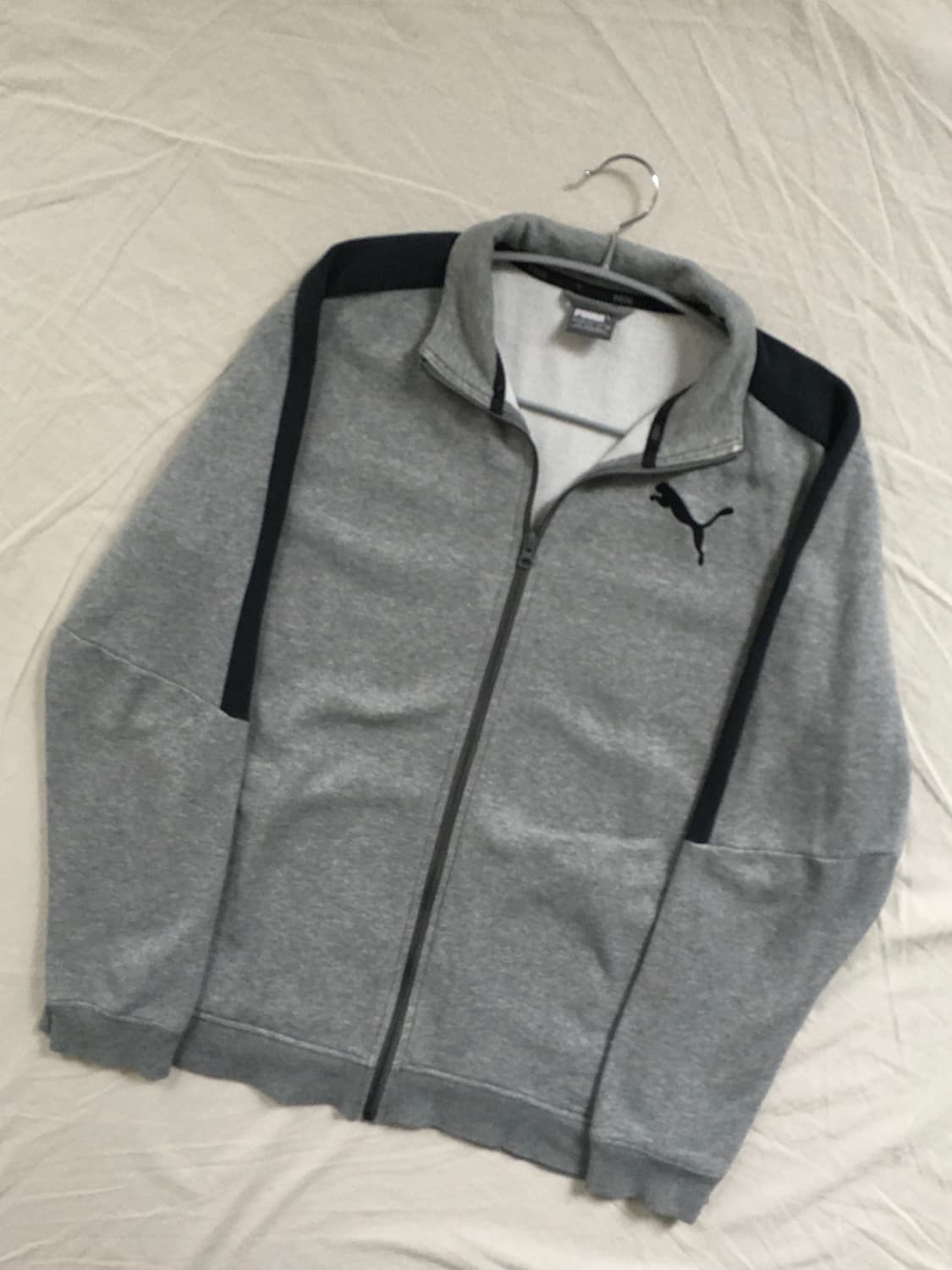 퓨마 자수 코튼집업 상품이미지3