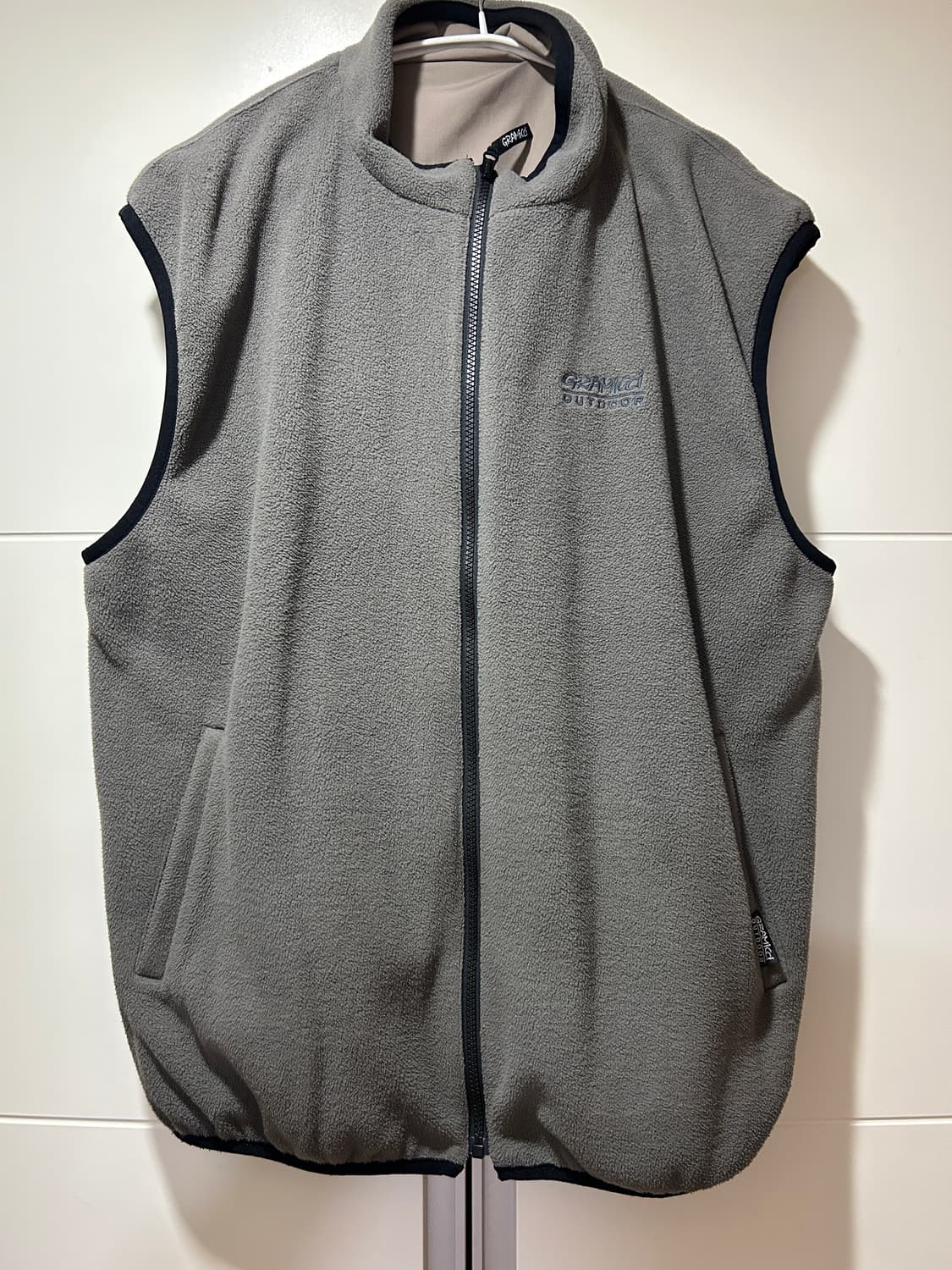 그라미치 리버시블 베스트 플리스 조끼 상품이미지3