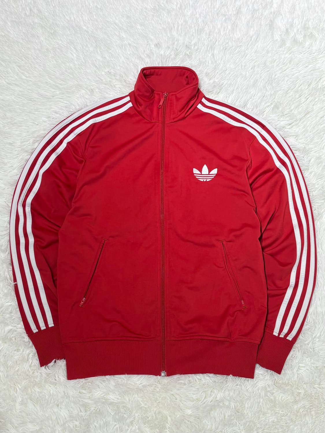 아디다스 구파이어버드 레드 삼선 트랙탑 상품이미지4