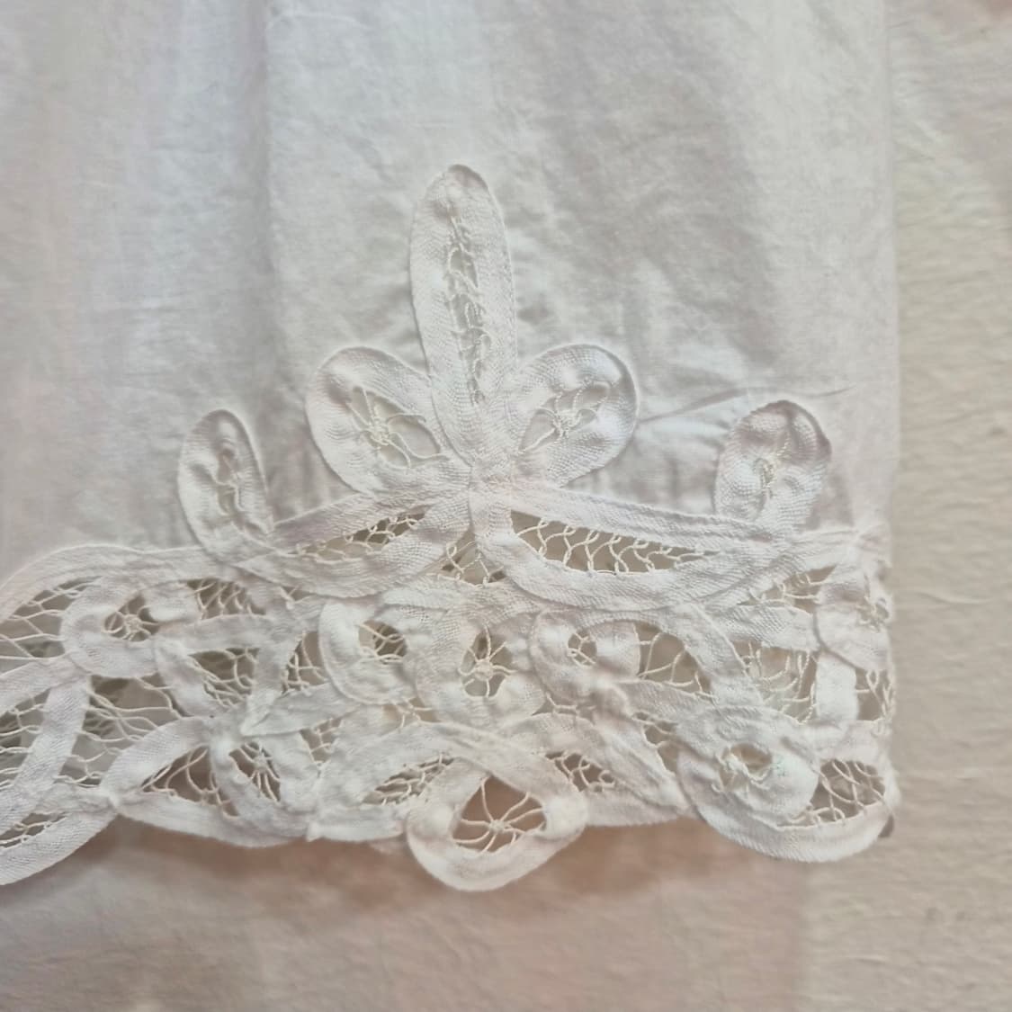 perle peche 로맨틱 레이스 화이트 블라우스 상품이미지8