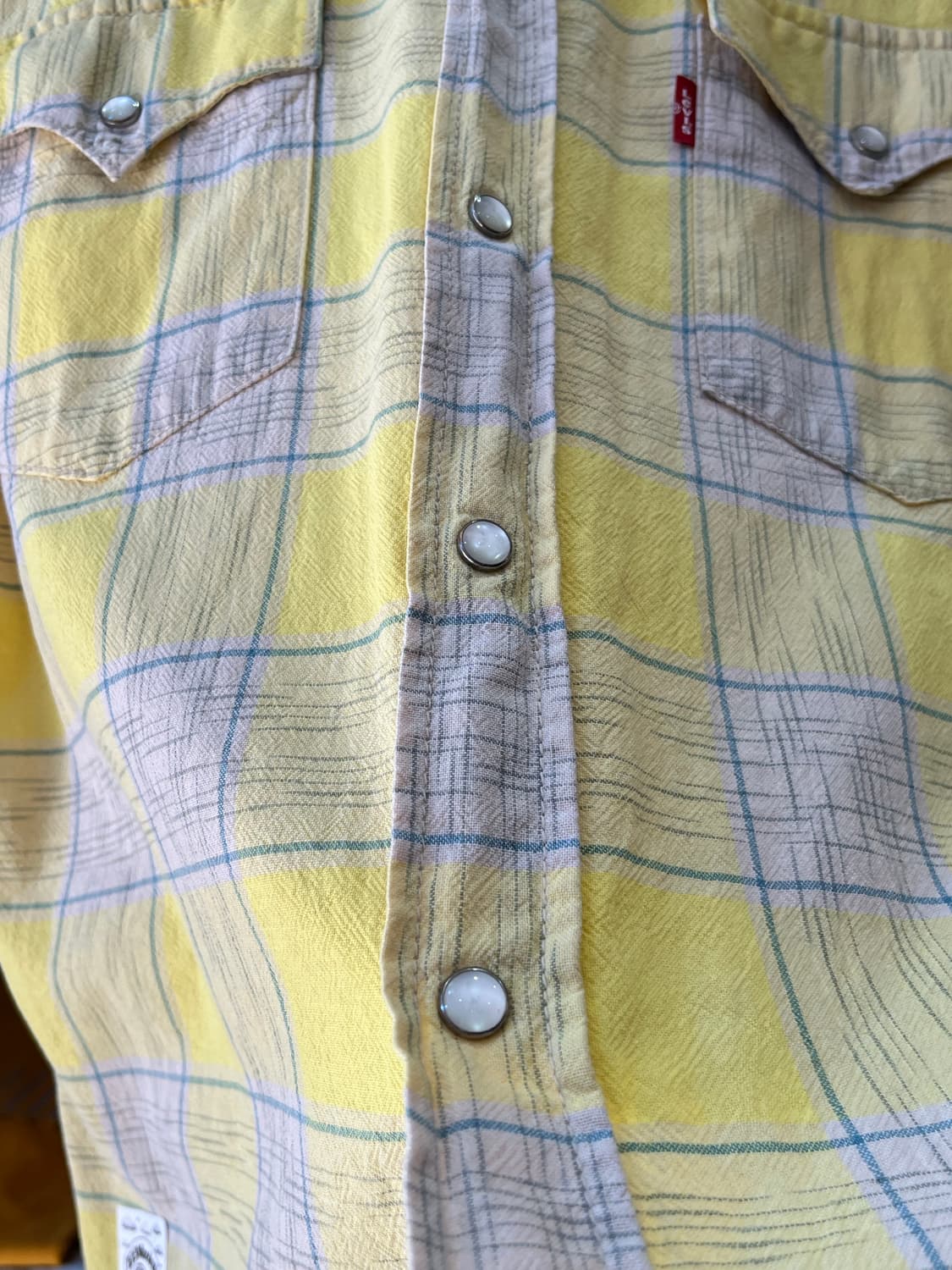 Levi's Western Check Pattern Shirt 상품이미지5