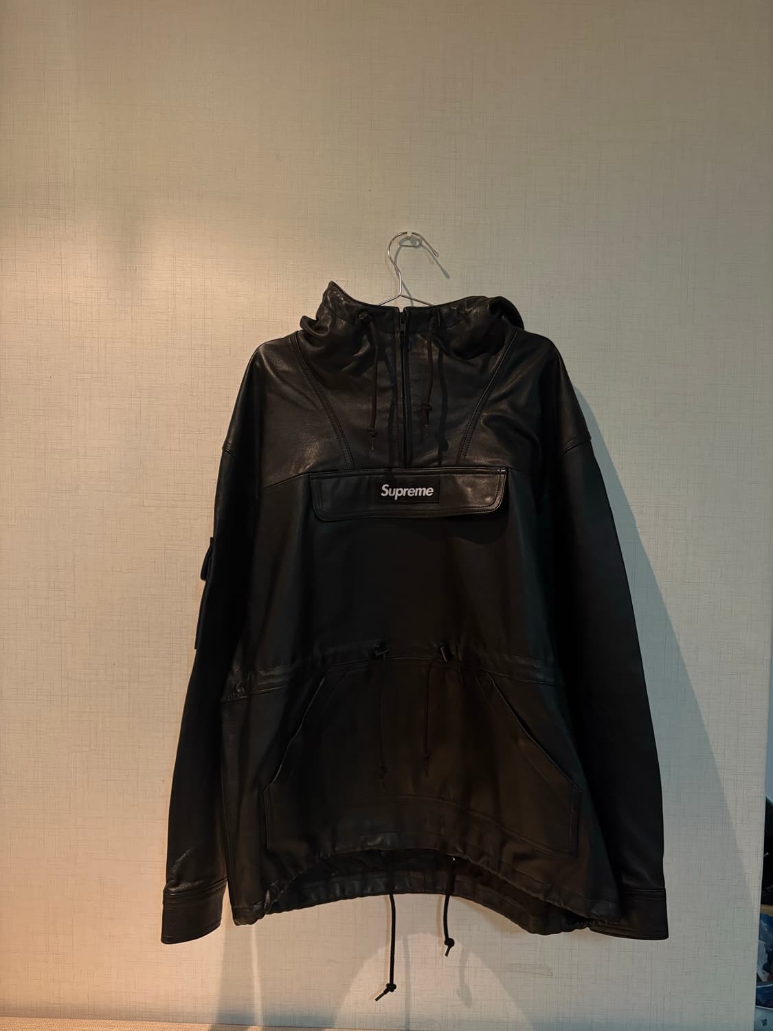 Supreme 18fw leather anorak L사이즈 상품이미지1