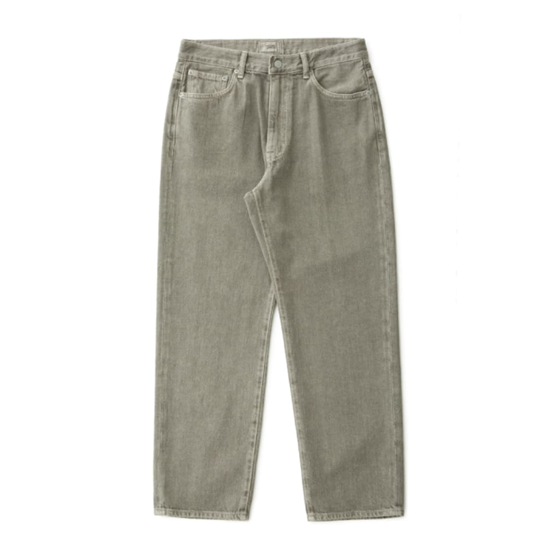 어나더오피스 스터디 가먼트 데님 가먼트 그레이 색상 (2사이즈) 상품이미지1