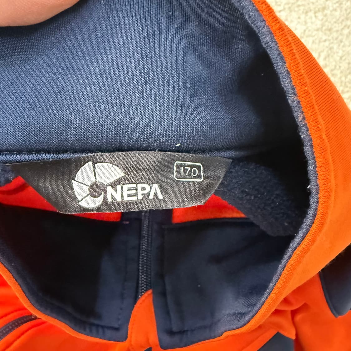 [170] 네파 오렌지 트랙탑 져지 0102T1 상품이미지3
