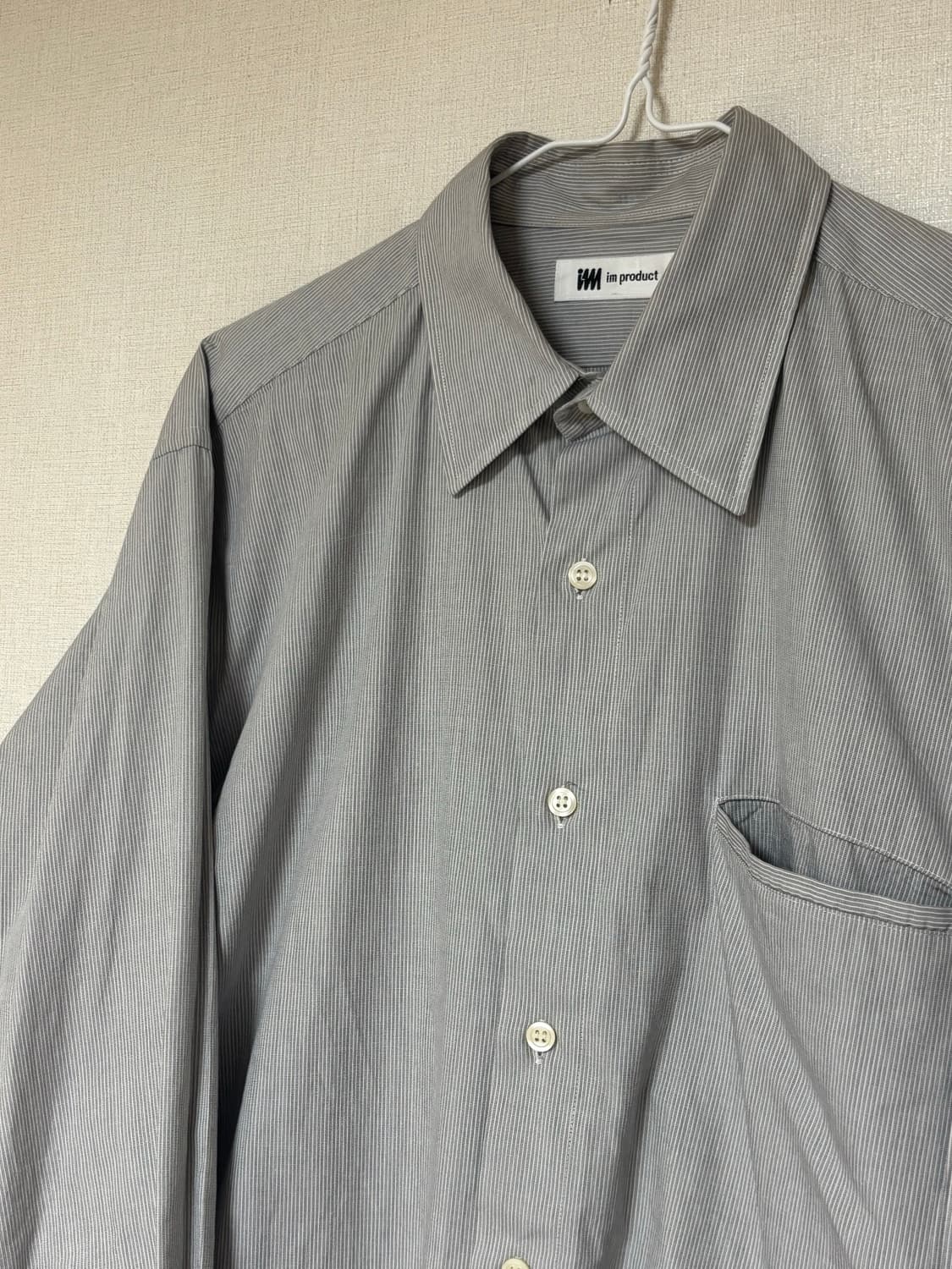 이쎄이미야케 스트라이프 셔츠 상품이미지1