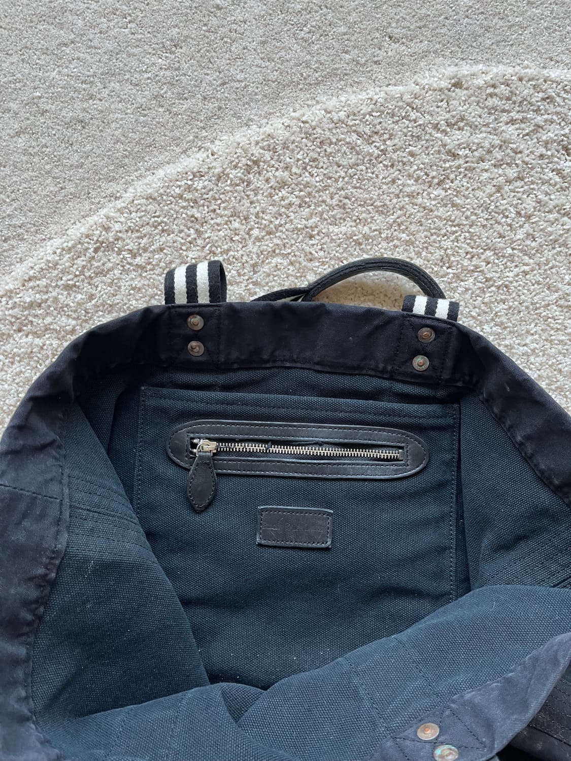 올드 폴로 랄프 로렌 캔버스 토트백 상품이미지10