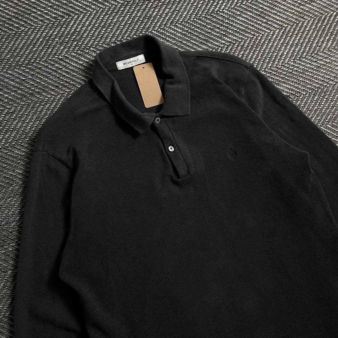 빈폴 자수 로고 그레이 박시핏 롱슬리브o 4459 상품이미지3