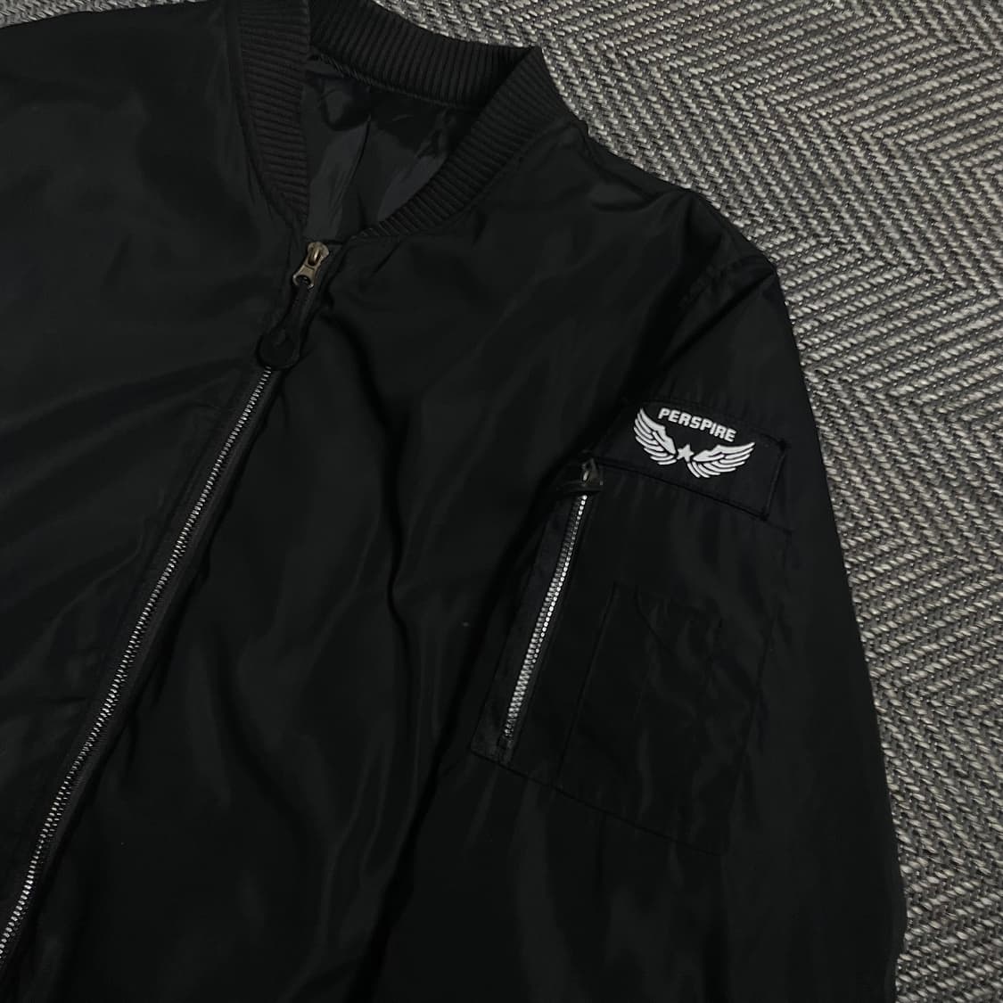 USA PERSPIRE ma-1 항공 블루종 점퍼 자켓y 4011 상품이미지6