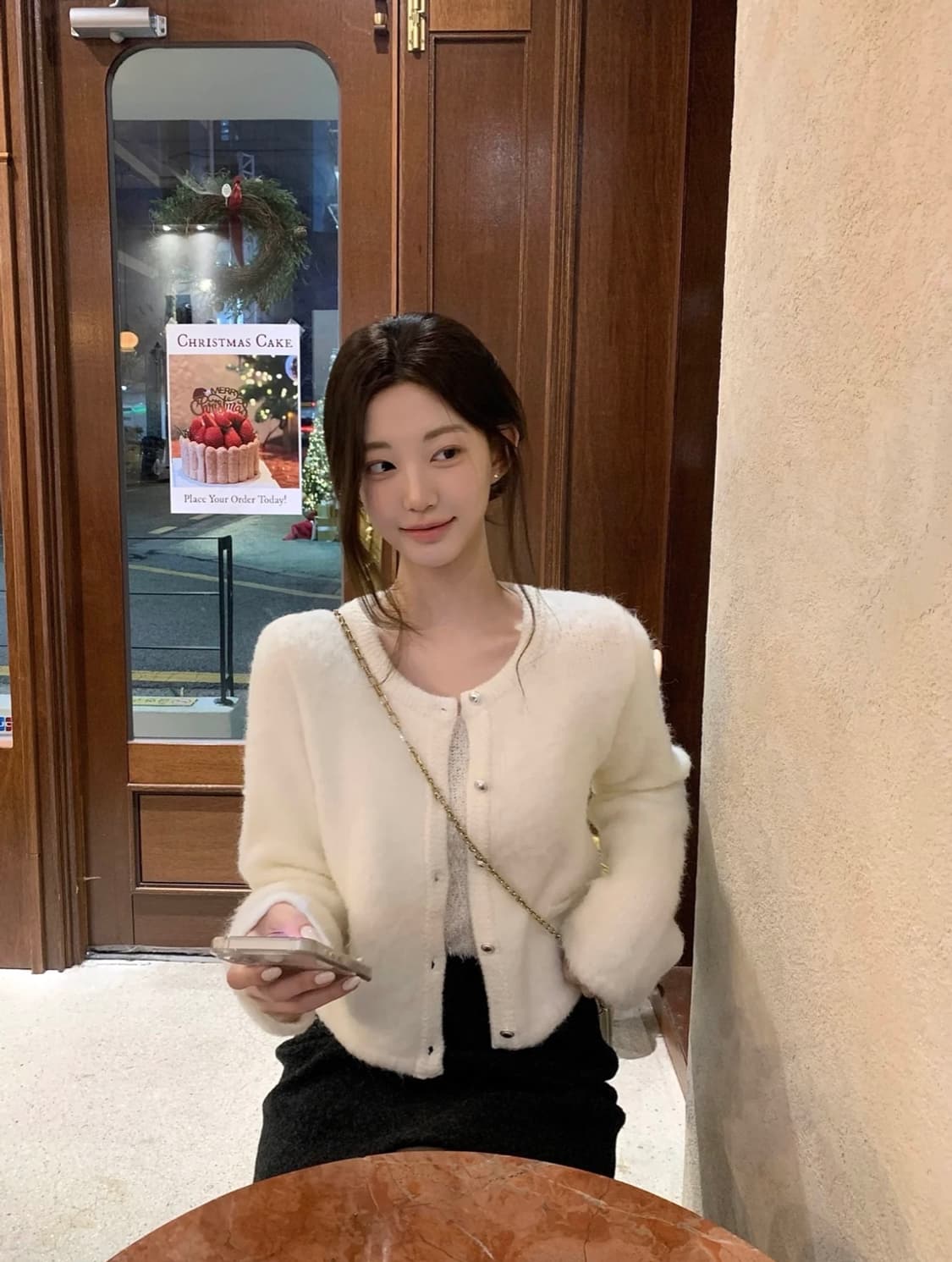 (미착용 새상품 공홈품절) 제니오 zaenio 네쥬 실버 가디건 상품이미지1