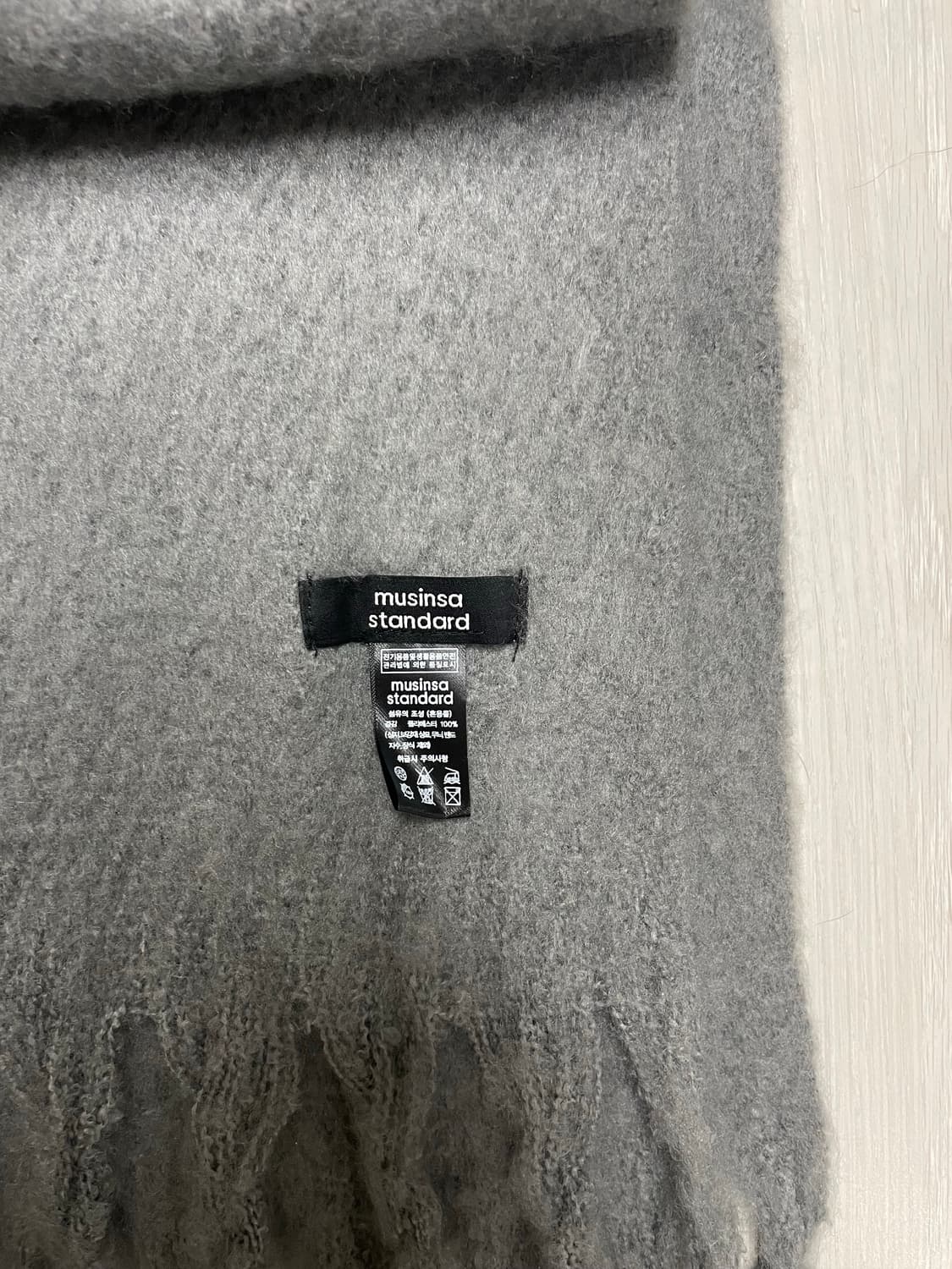 무신사스탠다드 볼드 머플러 상품이미지3