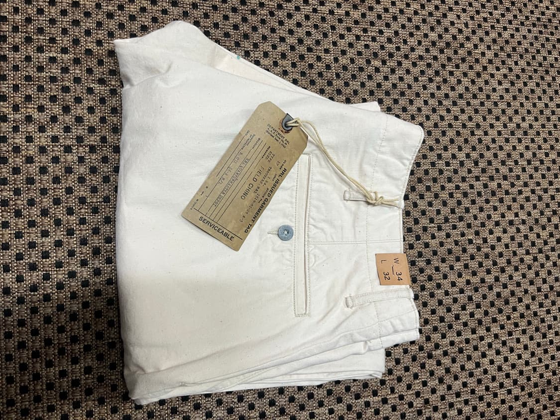 더블알엘 RRL 시디드내추럴 필드 팬츠 34/32 상품이미지2