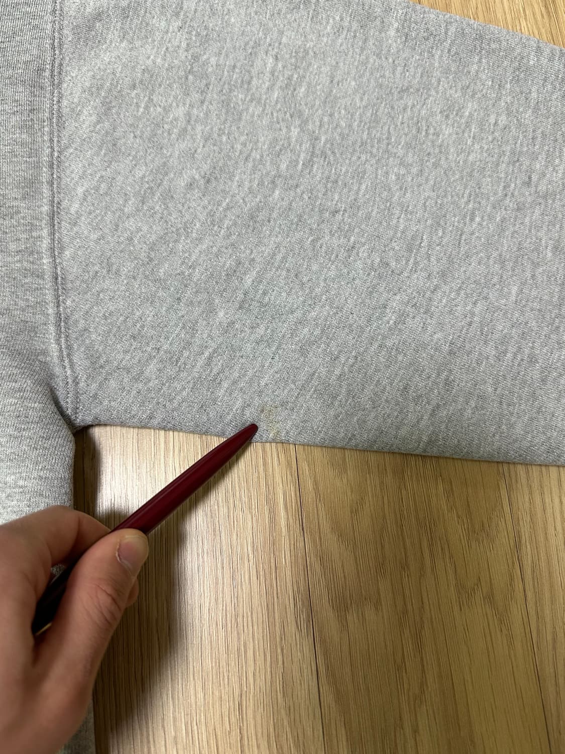 90s 빈티지 러셀 후드집업 그레이 L USA 상품이미지8