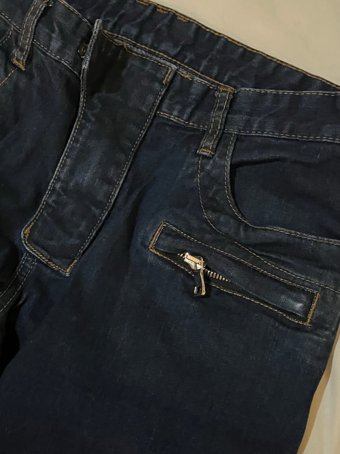 발망 데님팬츠 상품이미지3