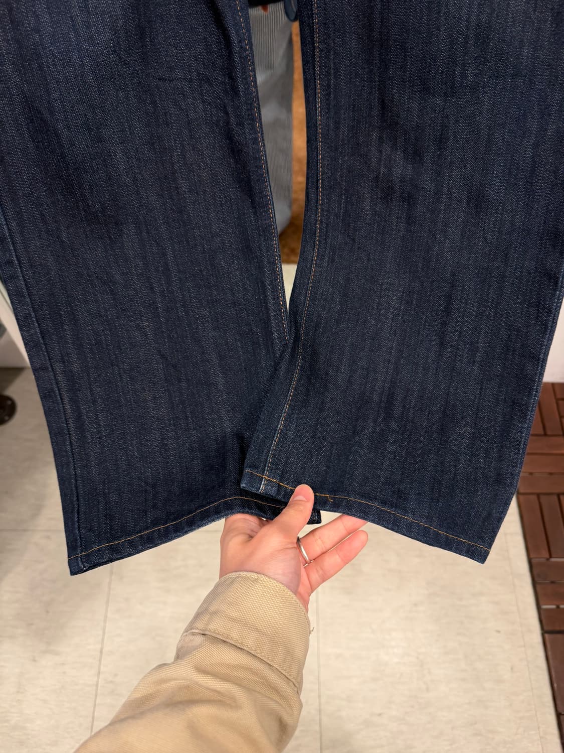 Edwin 에드윈 인디고 데님 팬츠 (31) (made in Japan) 상품이미지4