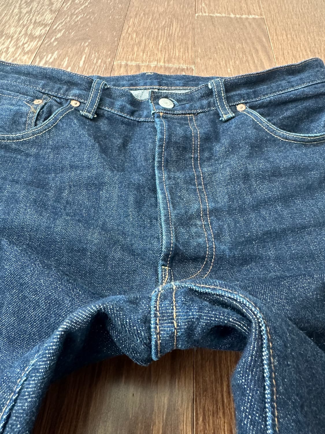 아웃스탠딩 40s셀비지데님 사이즈L 상품이미지4