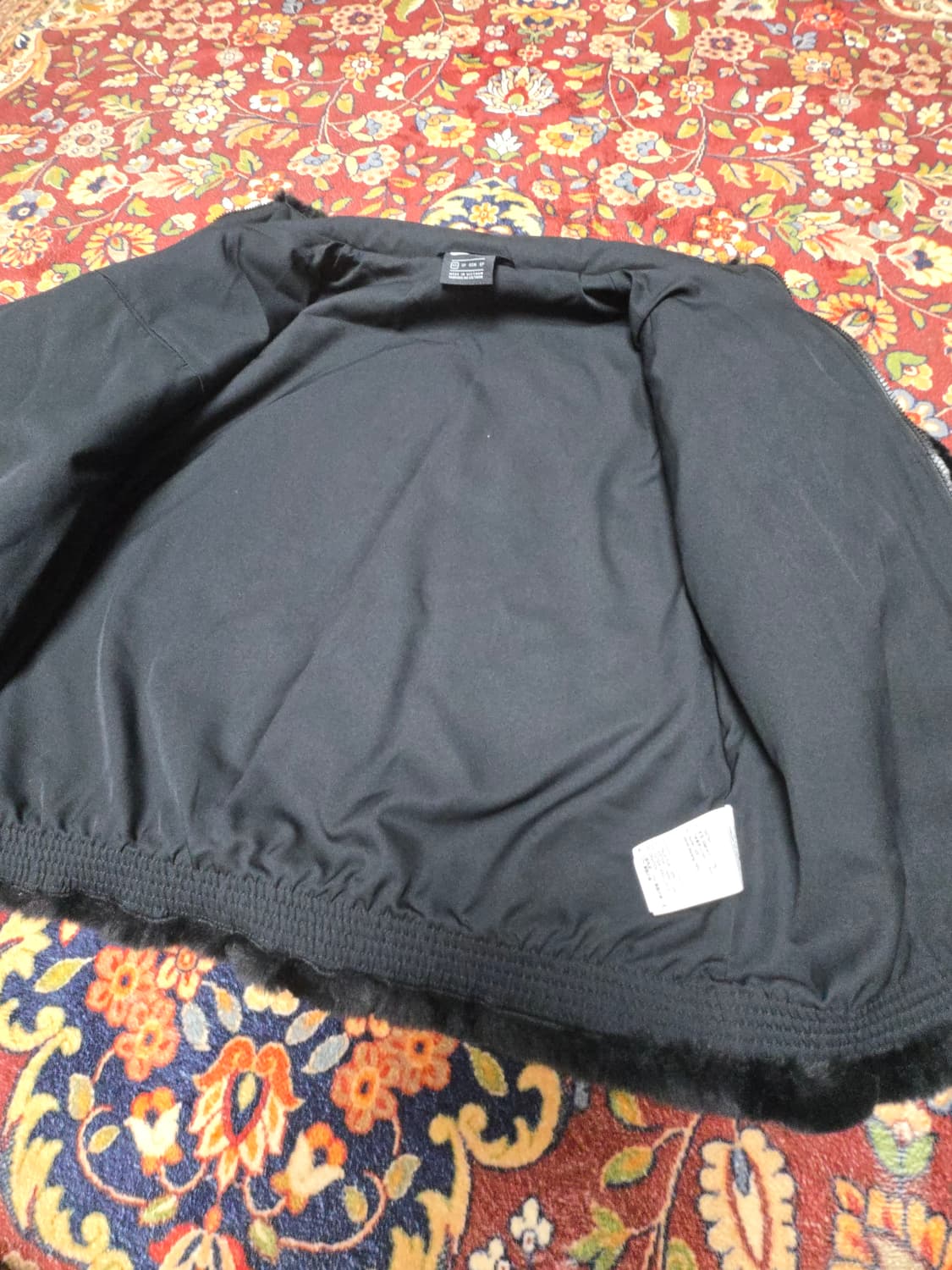 [XS] 나이키 빅 스우시 인조 퍼(Faux Fur) 하이넥 재킷  상품이미지6