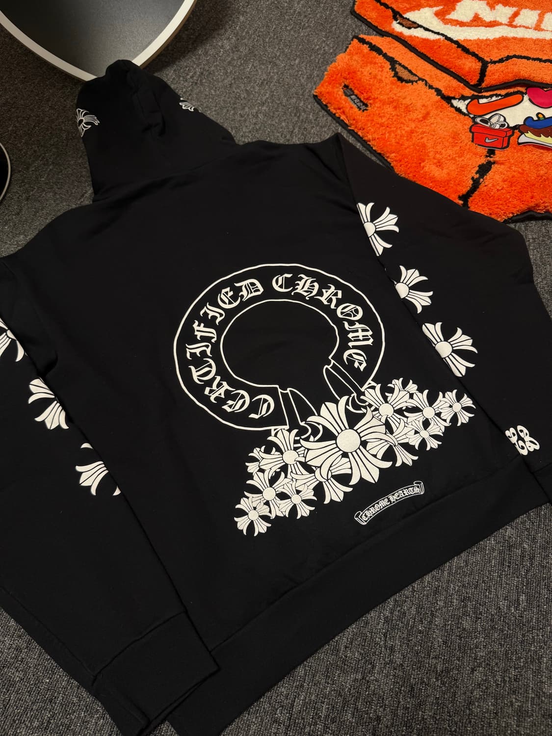 [XXL] 크롬하츠 X 드레이크 러버 보이 후드 마이애미 익스클루시브 상품이미지2