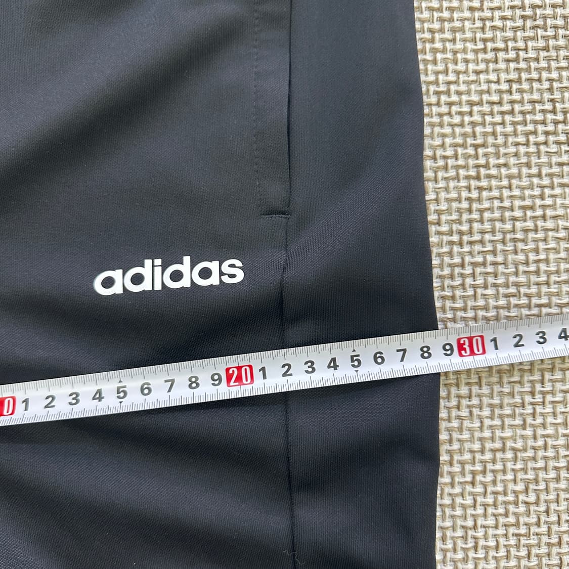 L 아디다스 블랙 트레이닝 팬츠 0423D 상품이미지5