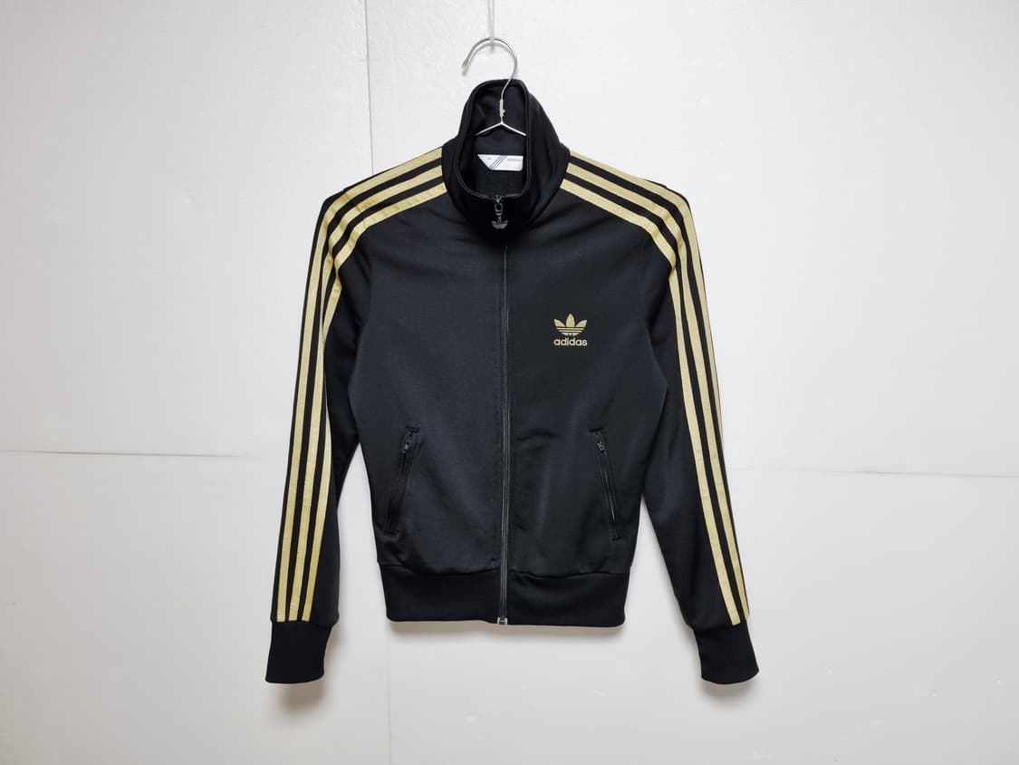 여성 레어색상 아디다스 파이어버드 블랙 골드 검골 검정 트랙탑 져지 저지 상품이미지3