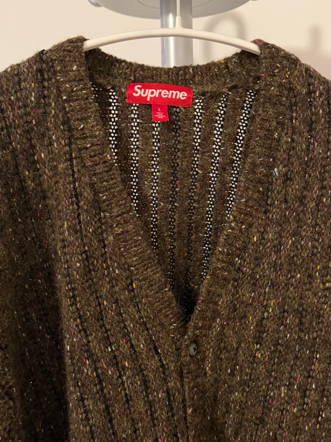 (L) supureme confetti cardigan 상품이미지4