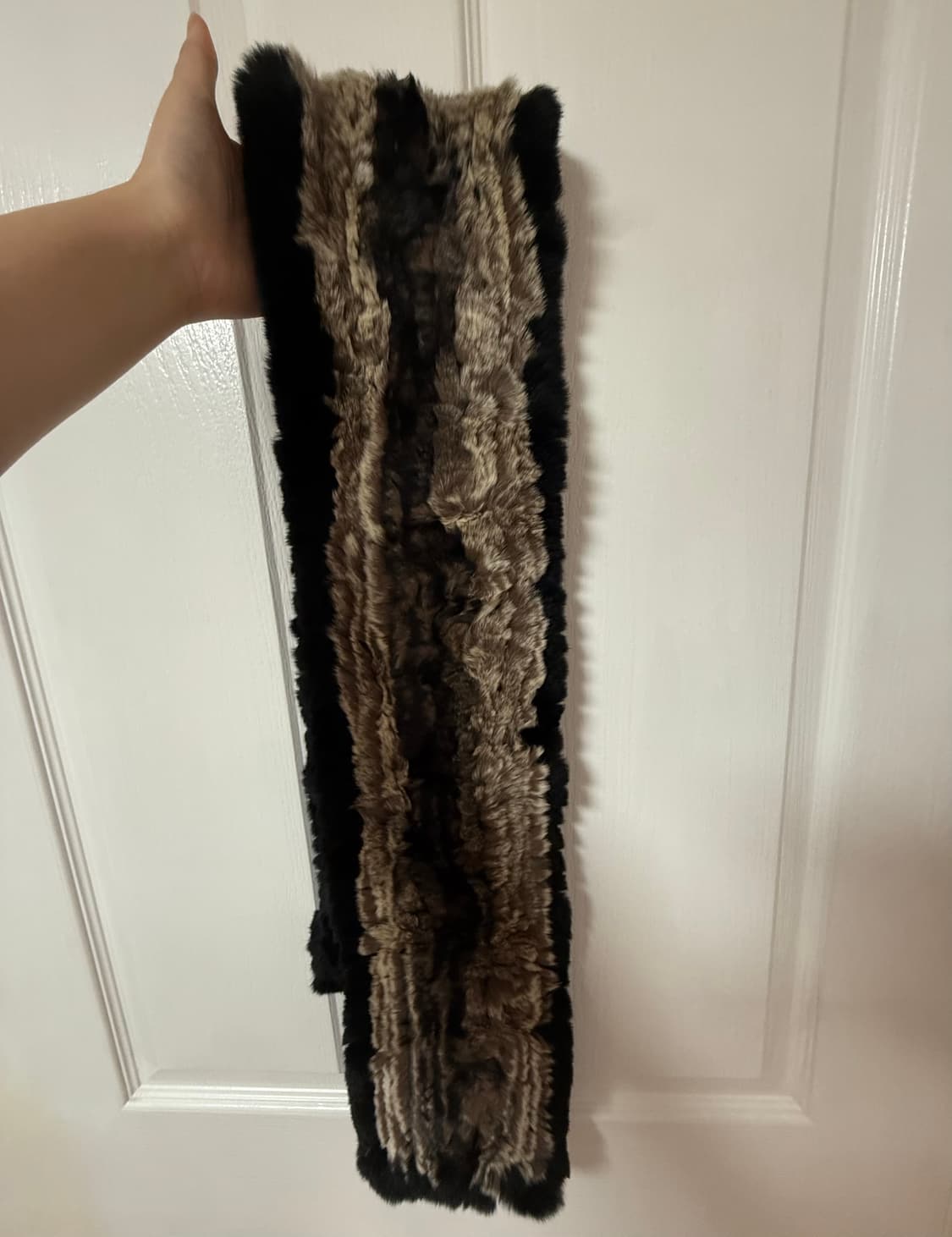 Vintage rabbit fur muffler 상품이미지1