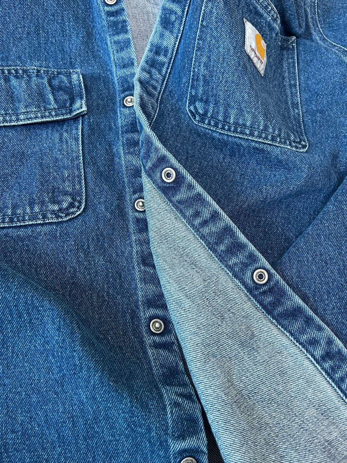 칼하트 wip 살리낙 데님셔츠 자켓 상품이미지4