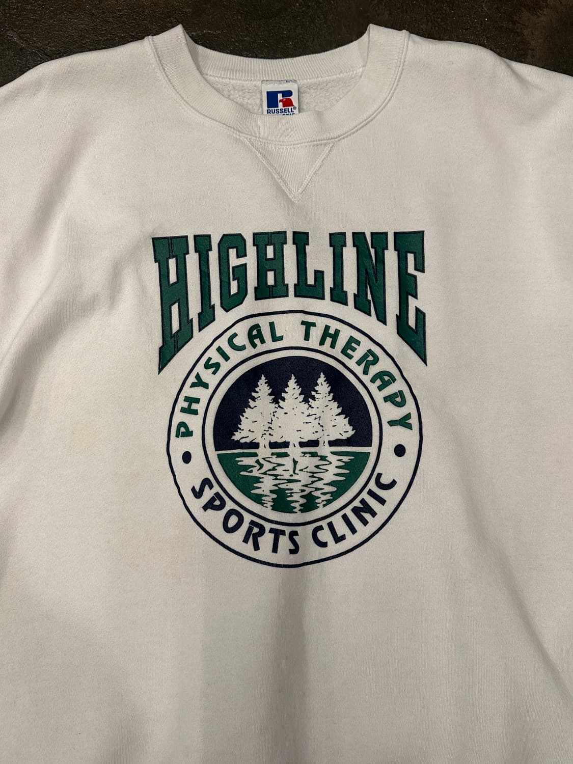 90s Russell made in USA 러셀 스웻셔츠 L 상품이미지3