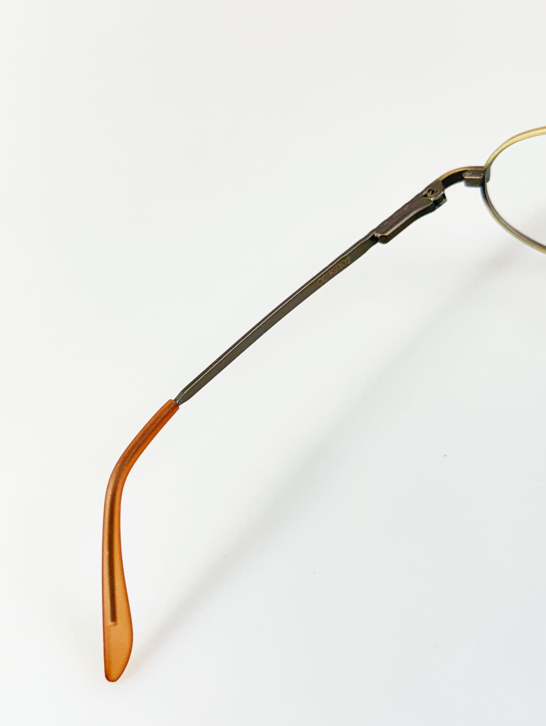 90s KIKA 그린 골드 오벌 프레임 빈티지 안경 상품이미지7