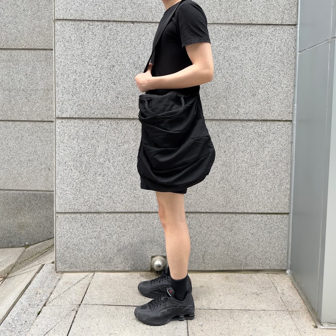 요지 야마모토 와이즈 드레이프 토트백  상품이미지5