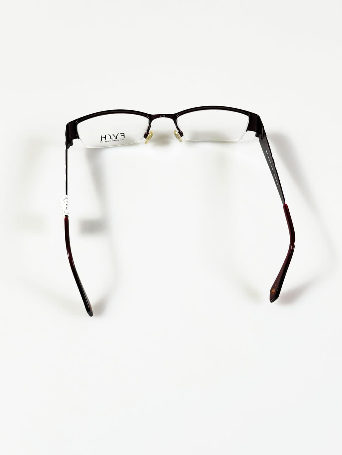 FYSH 반무테 스퀘어 메탈 프레임 빈티지 안경 상품이미지5